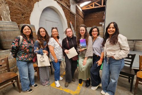 Kate, Antonela, Kenya, Violeta, Andrea, Aida y Lorena.