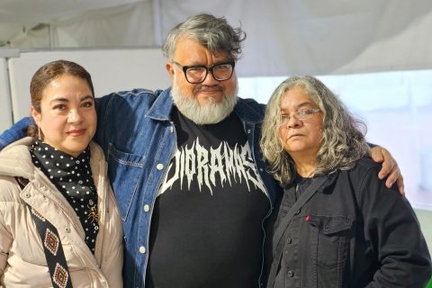 Liliana Hernández, Antonio León y Flor Calderón.