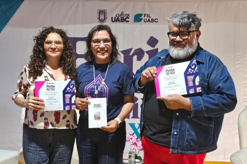 Fabiola Del Castillo, Miriam Álvarez y Antonio León.