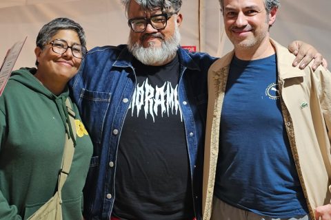 Ismene Venegas, Antonio León y Jorge.