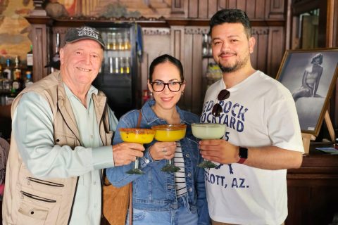 Héctor Treviño, Alejandra Ceballos y Daniel Montalvo.