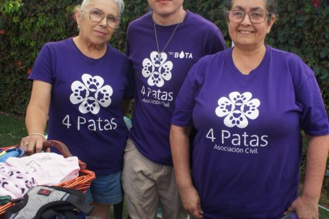 Bertha, Héctor y Eunice.
