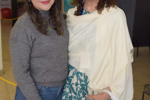 Paola Avendaño y Paloma Araiza. 
