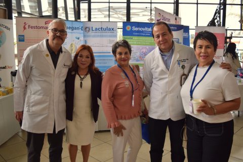 Johann Galván, Amada López, Antonieta Gámez, Israel Mejía y Armida Hernández. 