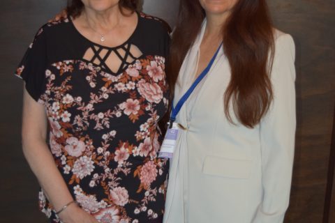 Irma Garza y Araceli Zamora. 