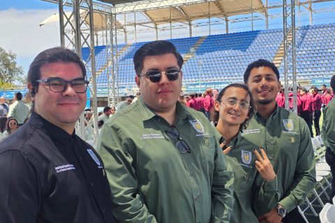 Jesús Saucedo, Gustavo Hernández, Víctor Fierro y Jaret Gómez.