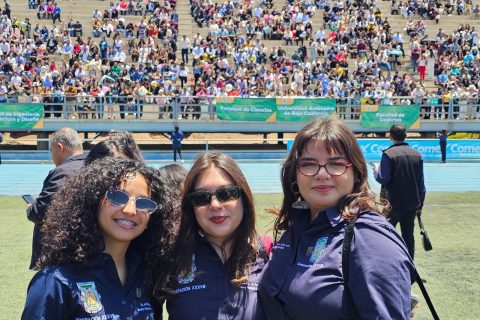 Sherlyn Hernández, Alexa F. Victoria y Tamara Arvea.