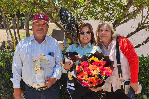 Jerónimo Zambrano, Patricia Zambrano y Citla Conseta Peña.