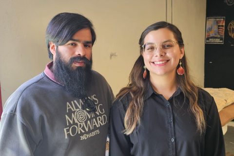 Gilberto Sahagún y Mónica Ramírez.
