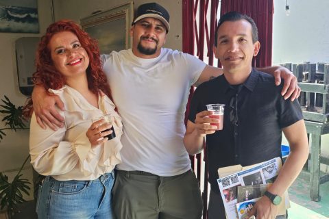 Sharina Fong, Antonio Ruiz y Javier Serrano.