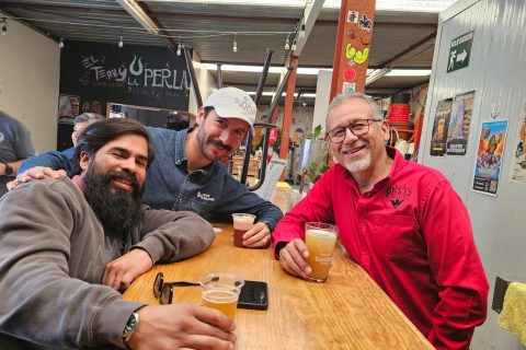 Gilberto Sahagún, Saúl Álvarez y Luis Reyes.
