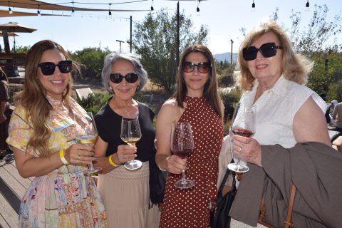 Lizette Madrid, Rita Medina, Zuly Osorio y Eustolia Medina. 