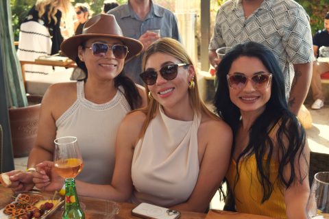 Adriana Mercado, Berenice López y Mirna Rubio. 