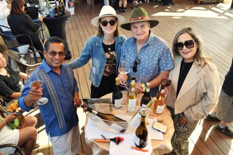 Mario Rojas, Deborah, José Luis Orozco y Rosalba Franco. 