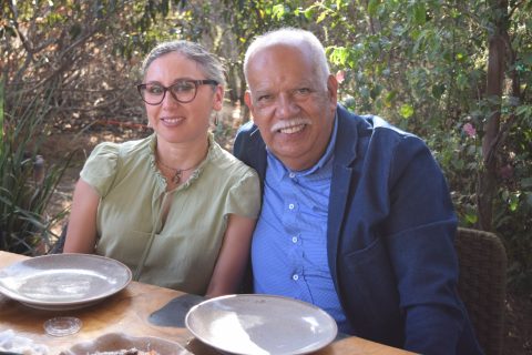 Cynthia Castillo y Julio Salinas.