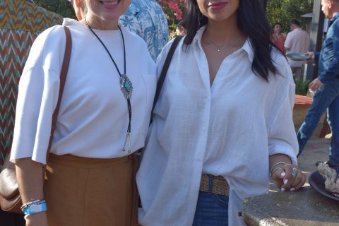 Diana Villanueva y Ana Laura de Luna.