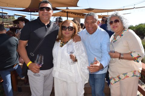Marcos Muñoz, Luz Pencila, José Luis Muñoz y Rita Blanco. 