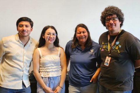 Leonardo, Leah, Mayra y Horacio.