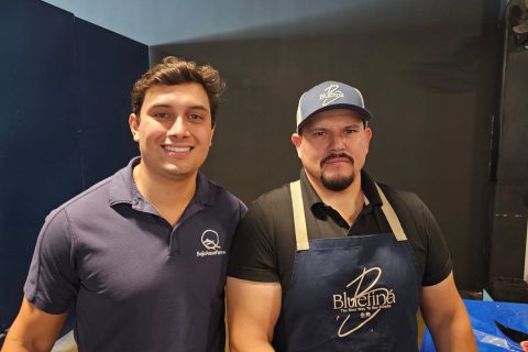Rodrigo Armada y César López.