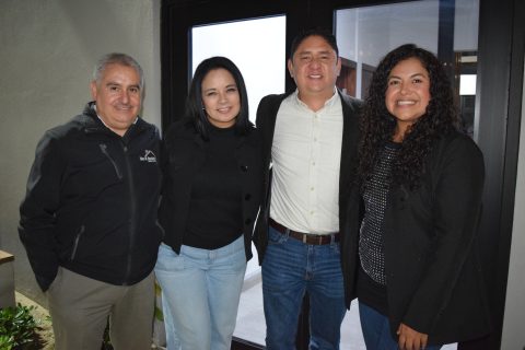 Ernesto Cossio, Sara Alvarado, Enrique Sánchez y Dulce Villegas.