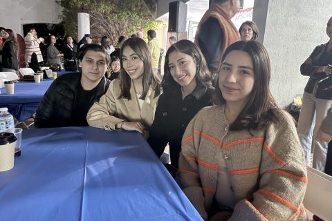 Alan Simental, Victoria Castillo, Ashley Fernández y Romina Rebeil.