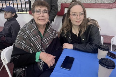 Velia Modesto y Susana Arroyo.