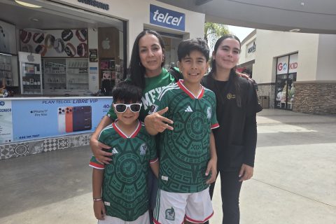 Francia, Brianna, Sebastián e Iván.