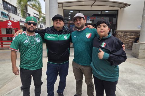 Martín, Orlando, Erik y Noah.