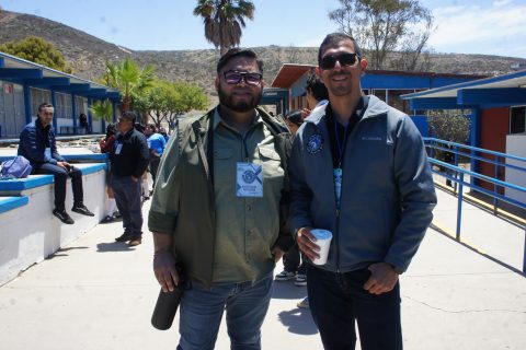 Adrián Irata y David Campos.