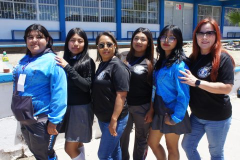 Yotziri, Jailena, Araceli, Yarlín, Jovita y Romelia.