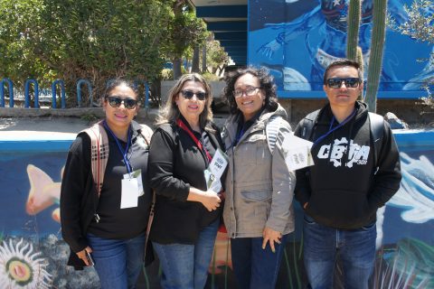 Lidia Pacheco, Emma Berreyesa, Xochil Morales y Juan Manuel Castro.