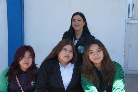Yuridiana, Edith Bibiana, Glenda y Vanesa.