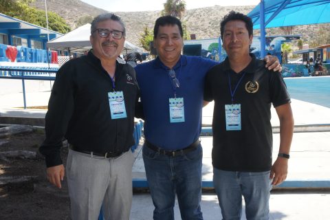 Pedro Arce, Martín Jiménez y Javier Ceja.
