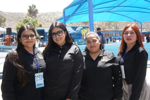 Zarei Morales, Cynthia Zamora, Dulce Serrano y Priscila Madrigal.