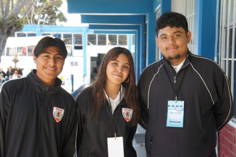 Antonio, Ximena y Jesús.