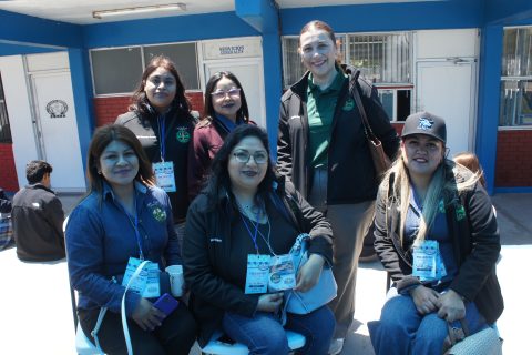 Abigail, Estela, Maty, Jessica, Rebeca y Andrea.