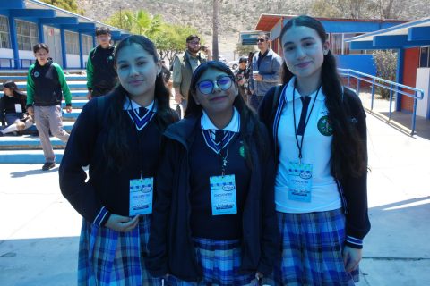 Jair, Ada y Ximena.