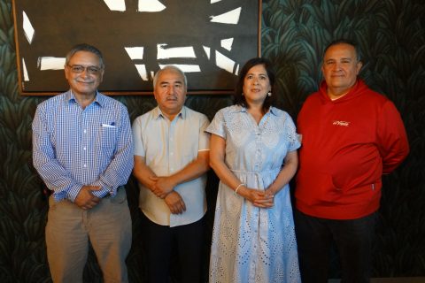 Gerardo Sánchez, Arturo López Juan, Paty Ibarra y Enhoc Santoyo.