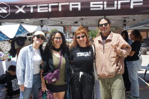 Daniela Moctezuma, Maribel Campos, Daniela Pinedo y Carlos Sosa.