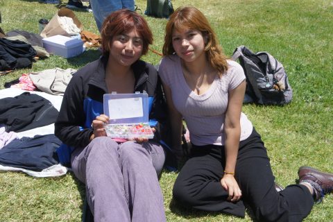 Esmeralda Reyes y Karina Martínez.