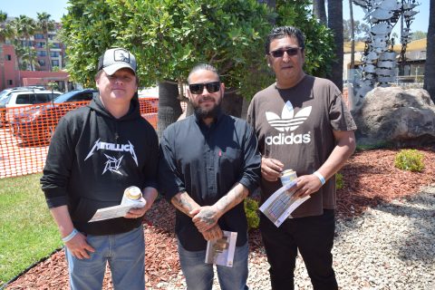 Gerardo Sefo, Francisco Lucero e Iván Martínez. 