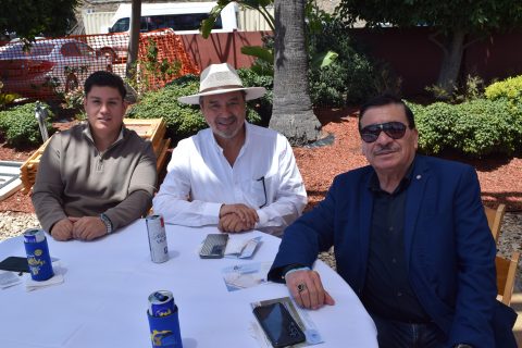 Adolfo Muñoz Hernández, Samuel Zúñiga y Adolfo Muñoz Benítez. 