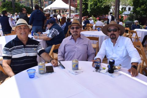 Ramiro Alvarado, José Luis Hernández y Edmundo Almeida. 