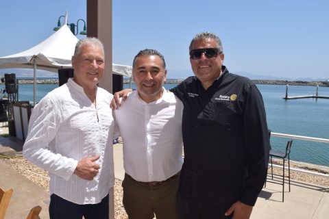 Electrón Aguilar, Aldo Díaz y Luis Alfonso Tirado. 