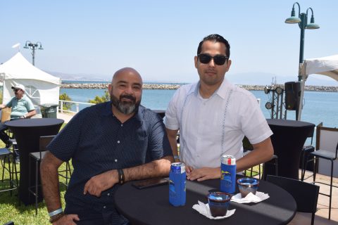 Fidel Murillo y Cristian Toledo. 