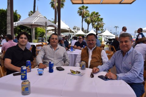 Iván Valenzuela, Daniel Jaime, Raymundo Carrillo y César Mancillas.