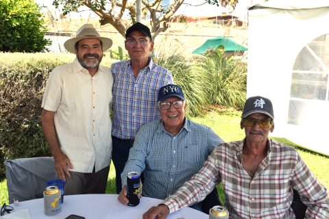 Víctor Román, Luis Tiznado, Víctor Nuza y Miguel Ángel Meza Martínez. 