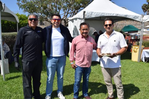 Luis Alonso Tirado, Gilberto Hirata, Jorge Valdés y Luis Novelo. 
