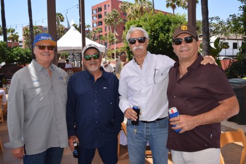 Alonso Sánchez, Isaac Sarabia, Fernando Ramírez y Carlos Tamayo. 