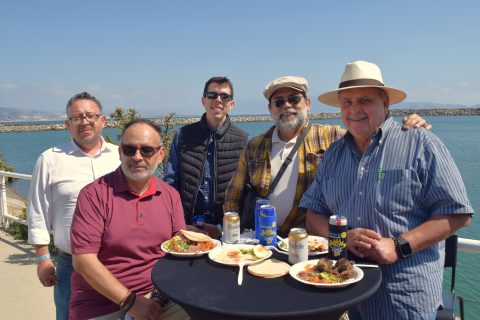 Jorge Mojica, Cristo García, Ali Adame, Max Adame y Alberto Alcaraz. 